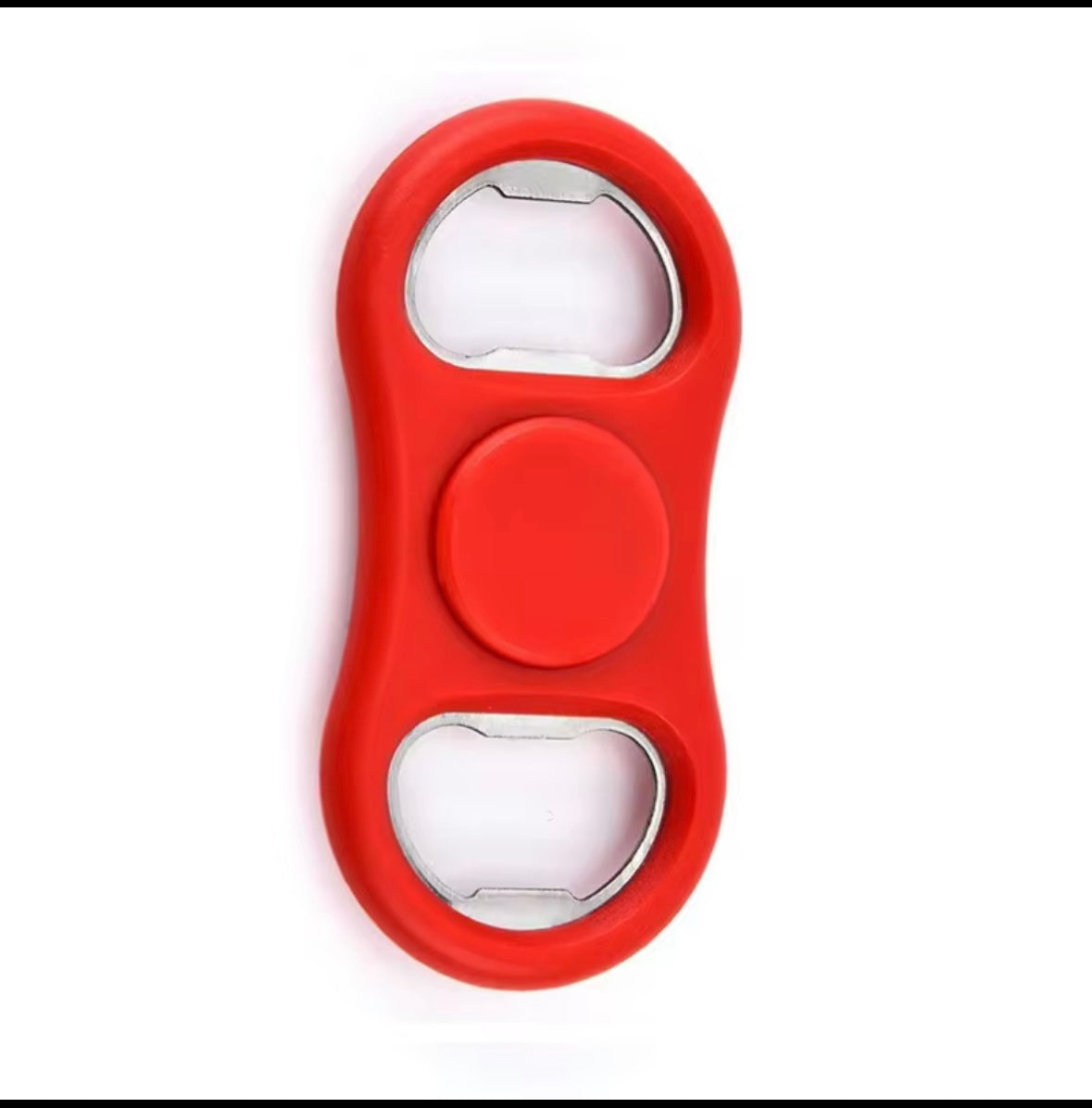 Rotating Stress Relief Fidget Spinner with Funny Bottle Opener