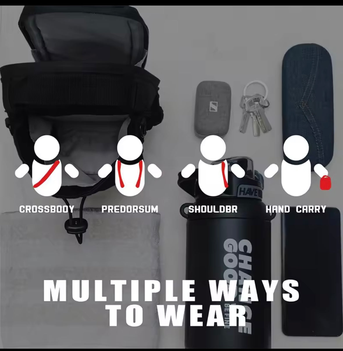 Magnetic sports bag
