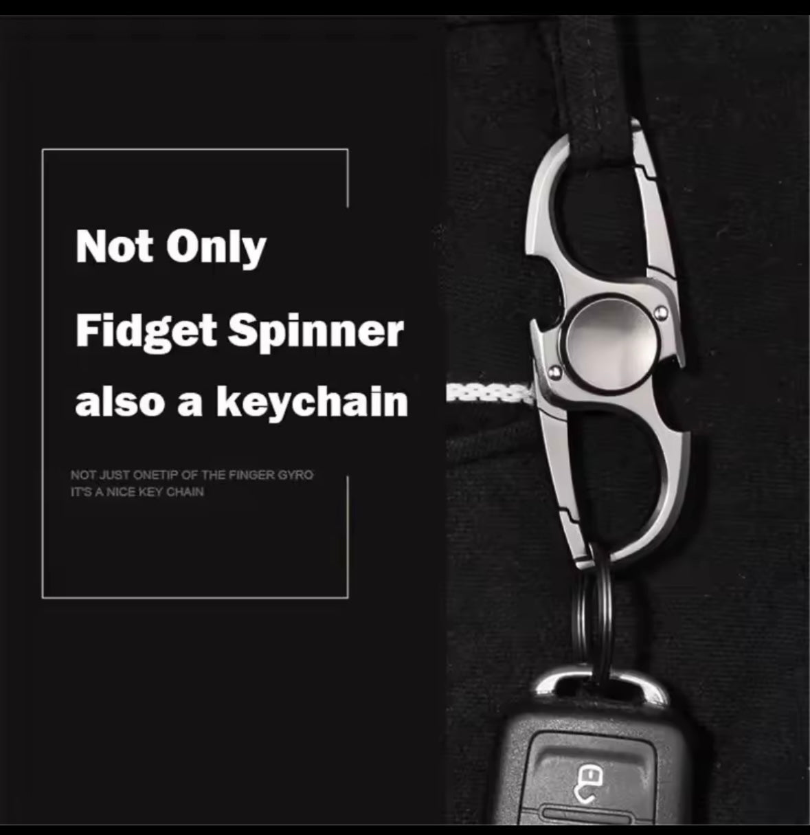 Multifunctional anti-anxiety spinner