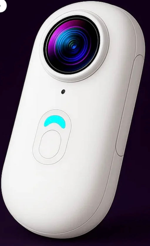 Thumb-Sized 4K Mini Action Camera – Waterproof 30m, WiFi, APP Control