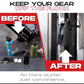 Magnetic sports bag